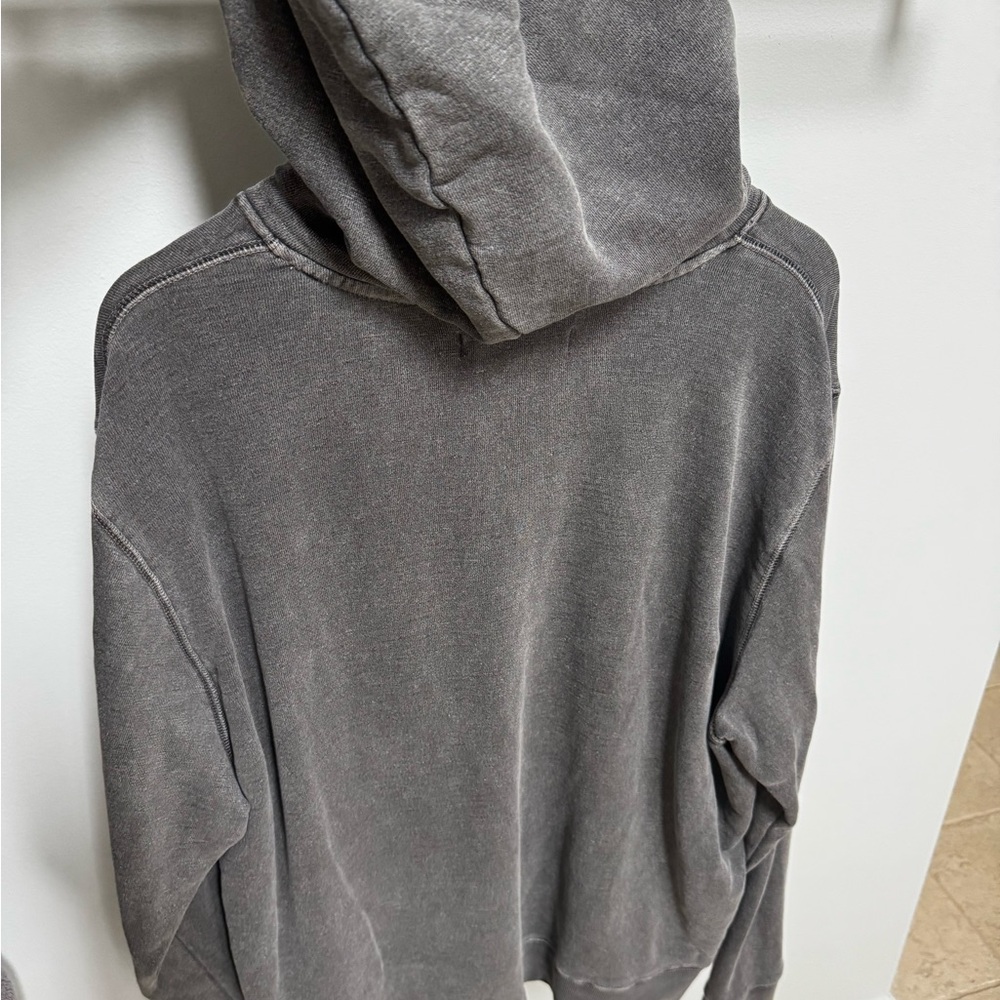 Outerknown Washed sur snap Hooded Sweatshirt - Picture 3 of 3